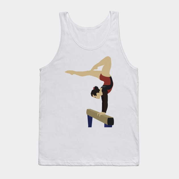 Balance Beam Elegance Tank Top by Susie